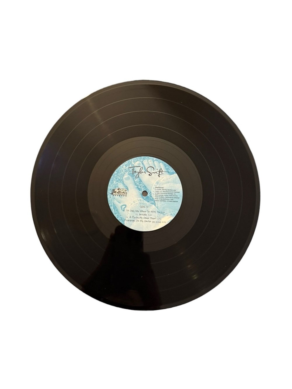 Taylor Swift by Taylor Swift 2LP Black Vinyl Self-Titled Debut 2008, Big Machine - Picture 8 of 10